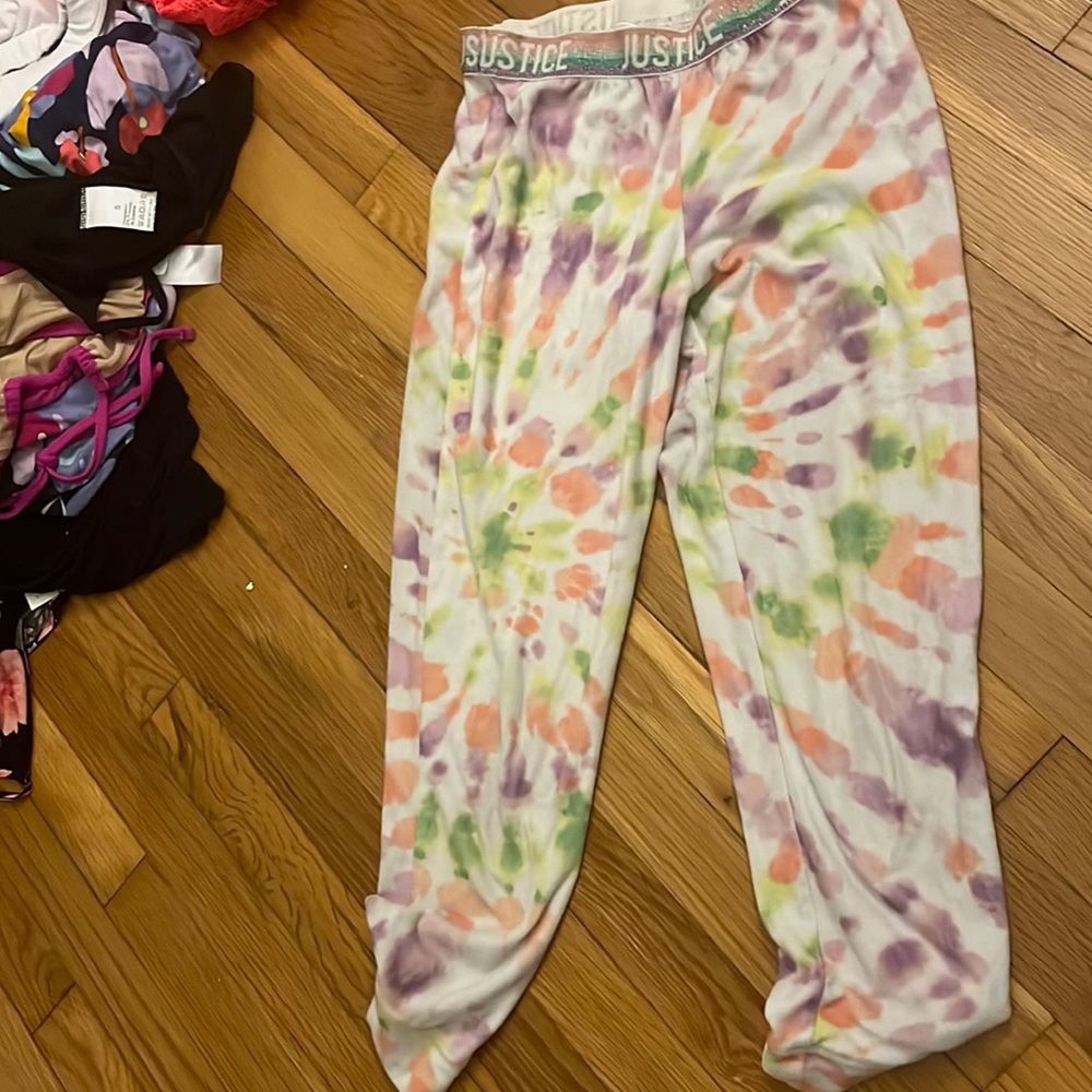 tie dye pj pants